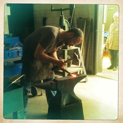 Plumpton College Student Takes Over as Resident Blacksmith in Historic Forge